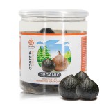 Mizzuco Black Garlic,460G Organic WHOLE Black Garlic Natural Fermented for 90 days Healthy Snack Ready to Eat or Sauce